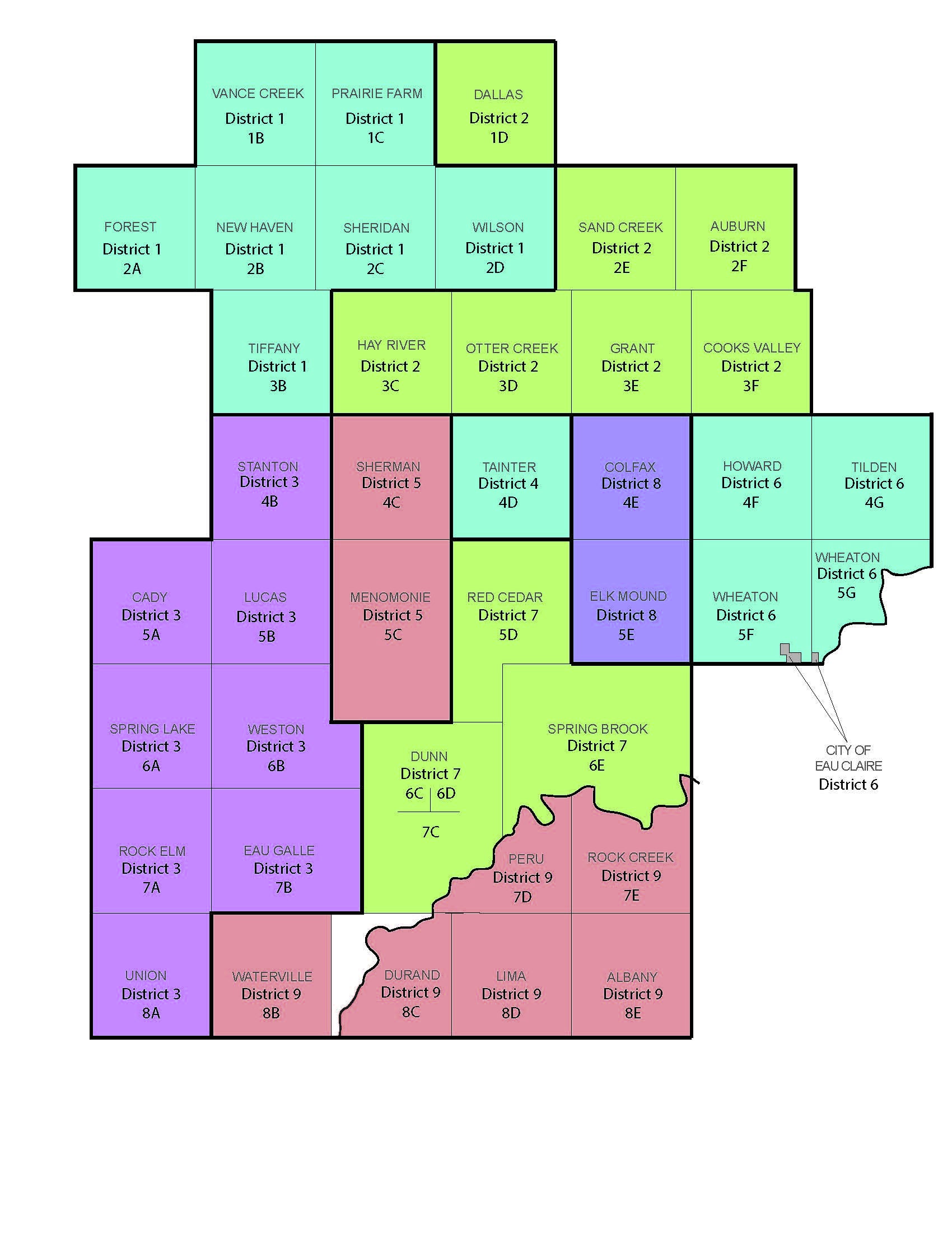 2023 District Map