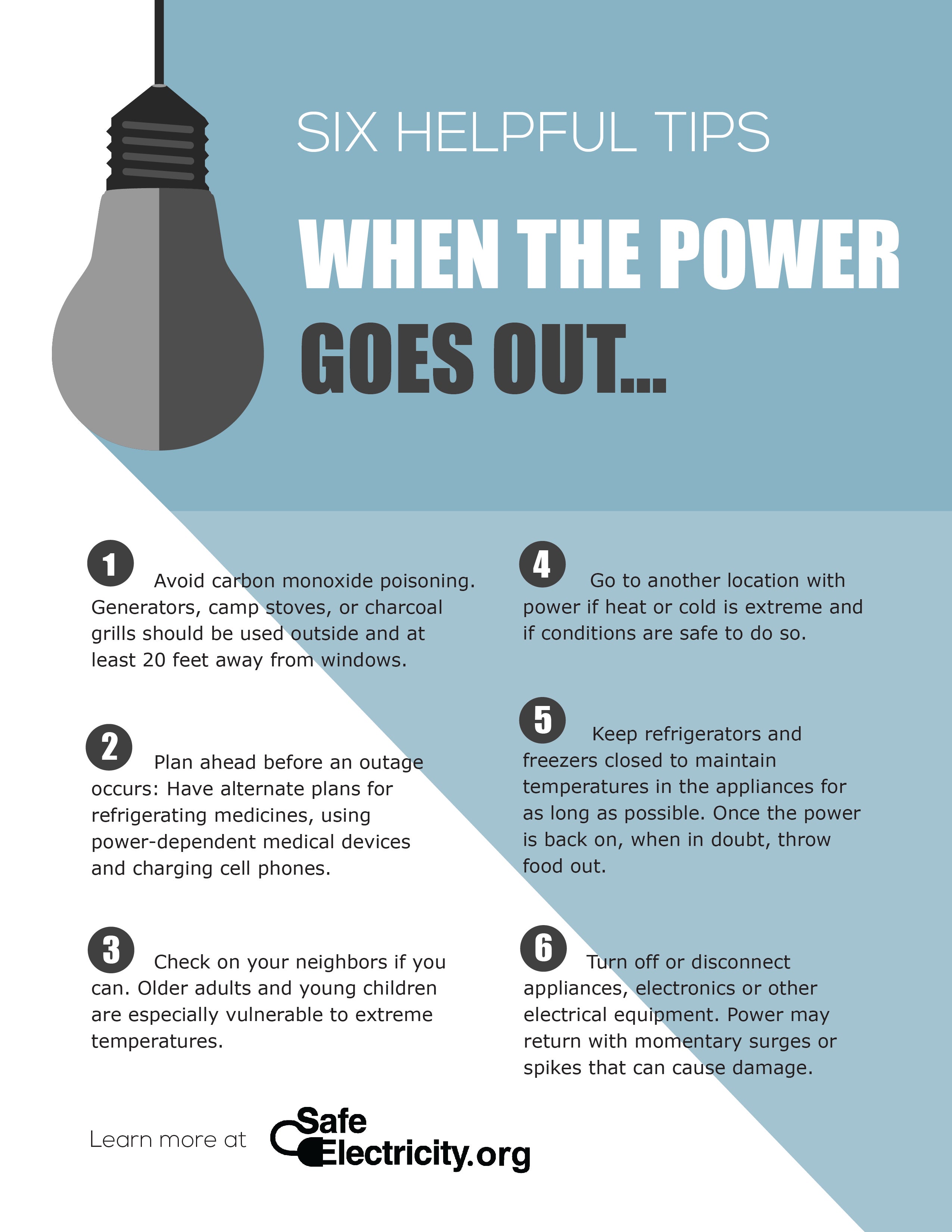 What To Use When The Power Goes Out at Earnestine Wilkinson blog